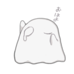 [LINEスタンプ] おばけ；；