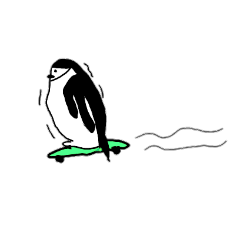 [LINEスタンプ] ヒゲペンギンのおともだち第2段