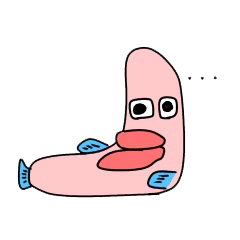 [LINEスタンプ] たらこ魚のたら男。