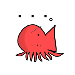 [LINEスタンプ] タコとジュゴンのきもち