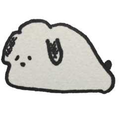 [LINEスタンプ] 溶け犬