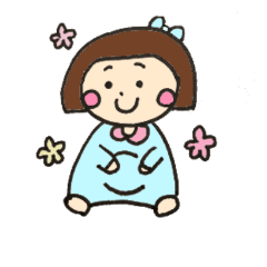 [LINEスタンプ] 実用★おかっぱマタニティスタンプ