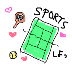 [LINEスタンプ] 手書き 1