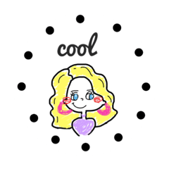 [LINEスタンプ] colorful negichan