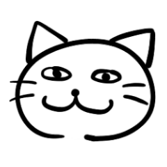 [LINEスタンプ] ほぼ同じ顔のねこ