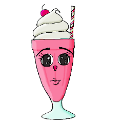 [LINEスタンプ] 食べものと飲み物