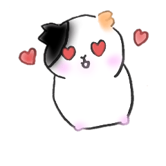 [LINEスタンプ] モルモットのモモ3