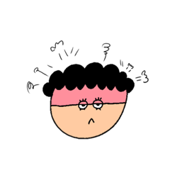 [LINEスタンプ] もさ子