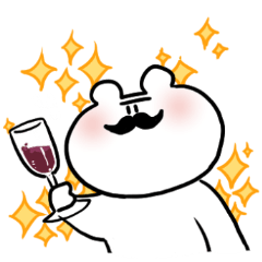 [LINEスタンプ] ジェントル熊