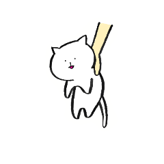 [LINEスタンプ] ふあんていねこ
