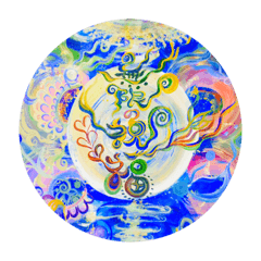[LINEスタンプ] 開運raichiart❶神コトバ
