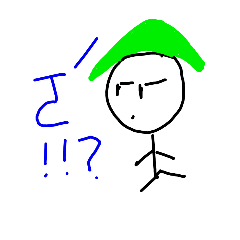 [LINEスタンプ] ミドリの帽子さん#1