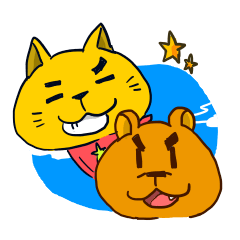 [LINEスタンプ] 個性豊かな動物たち