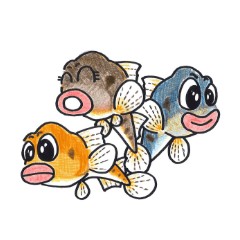 [LINEスタンプ] ハゼ男くん
