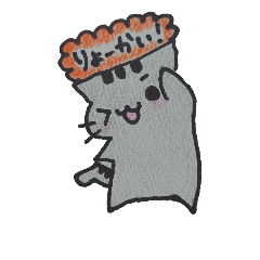 [LINEスタンプ] やんちゃ猫ツナの日常スタンプ