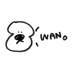 [LINEスタンプ] たれみみのいぬ。