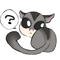 [LINEスタンプ] フクロモモンガその2