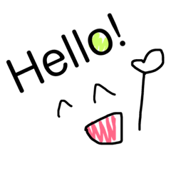 [LINEスタンプ] いつも使うよ〜ことば☆