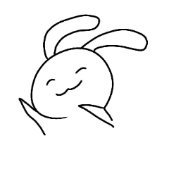 [LINEスタンプ] うさぎ大暴れ