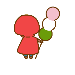[LINEスタンプ] 赤ずきんくん その1