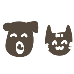 [LINEスタンプ] かわいい犬猫