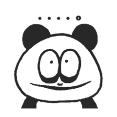 [LINEスタンプ] ぱんだ。