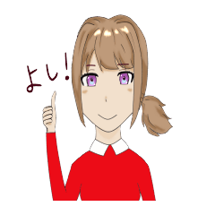 [LINEスタンプ] 女の子向けスタンプ
