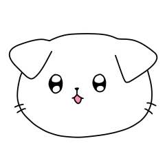 [LINEスタンプ] たれみみねこ