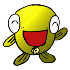 [LINEスタンプ] メダカの金タロー