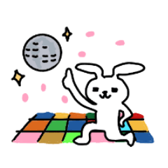 [LINEスタンプ] パリピポウサギ6