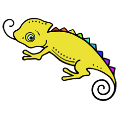 [LINEスタンプ] コロレオン