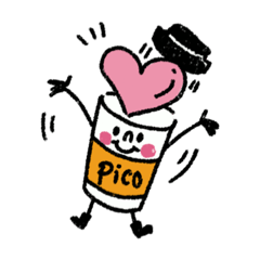 [LINEスタンプ] Pico スタンプの画像（メイン）