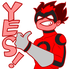[LINEスタンプ] 僕のオリジナルヒーローのスタンプ