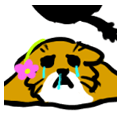 [LINEスタンプ] ロール犬の概ねご勘弁を