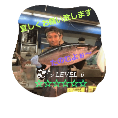 [LINEスタンプ] 魚 龍 魚