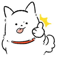 [LINEスタンプ] 犬のもちお