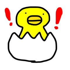 [LINEスタンプ] マイペースなあひるちゃん。