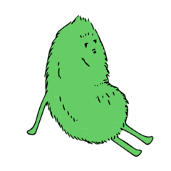 [LINEスタンプ] 森林からの物体X