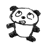 [LINEスタンプ] アホそうなぱんだ