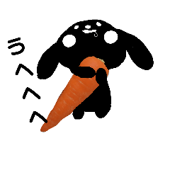 [LINEスタンプ] うさぎ と ねこ