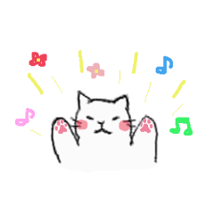 [LINEスタンプ] ネコさんたち。2