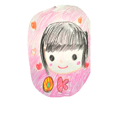[LINEスタンプ] 可愛い女の子(^o^)/