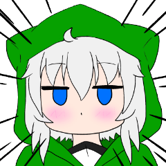 [LINEスタンプ] 返事をする女の子たちver.1