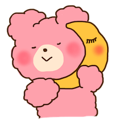 [LINEスタンプ] ふわふわこぐま