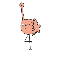 [LINEスタンプ] ふらみんぎょ