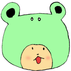 [LINEスタンプ] キモチ悪い動物