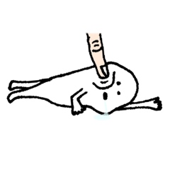 [LINEスタンプ] だらだらしたい