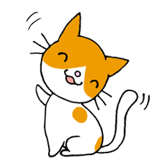 [LINEスタンプ] 猫ちゃんです。