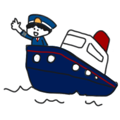 [LINEスタンプ] 船好き旅好きへのスタンプ -Ship With You-