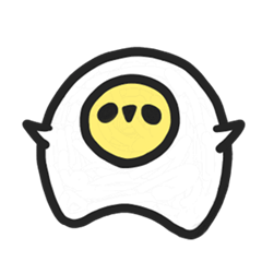 [LINEスタンプ] エギ (eggy) _ ver.1